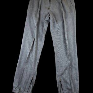 Authentic DIOR Men's Grey Woven Pants - Size 36